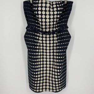 The Limited Black and Tan Strapless Dress, 14